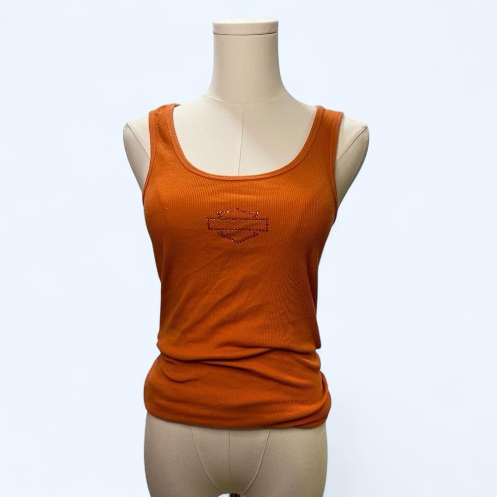 Sequin Harley Davidson Tank